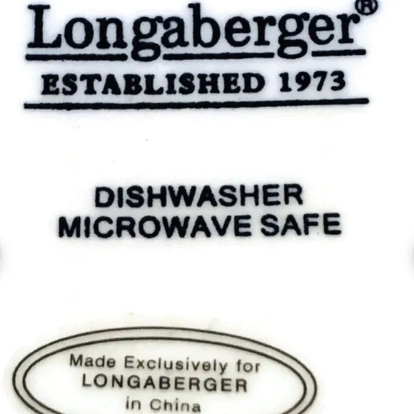 Longaburger Bunny Rabbit Lidded Spring Easter Collectible Ceramic Pitcher - Picture 16 of 16